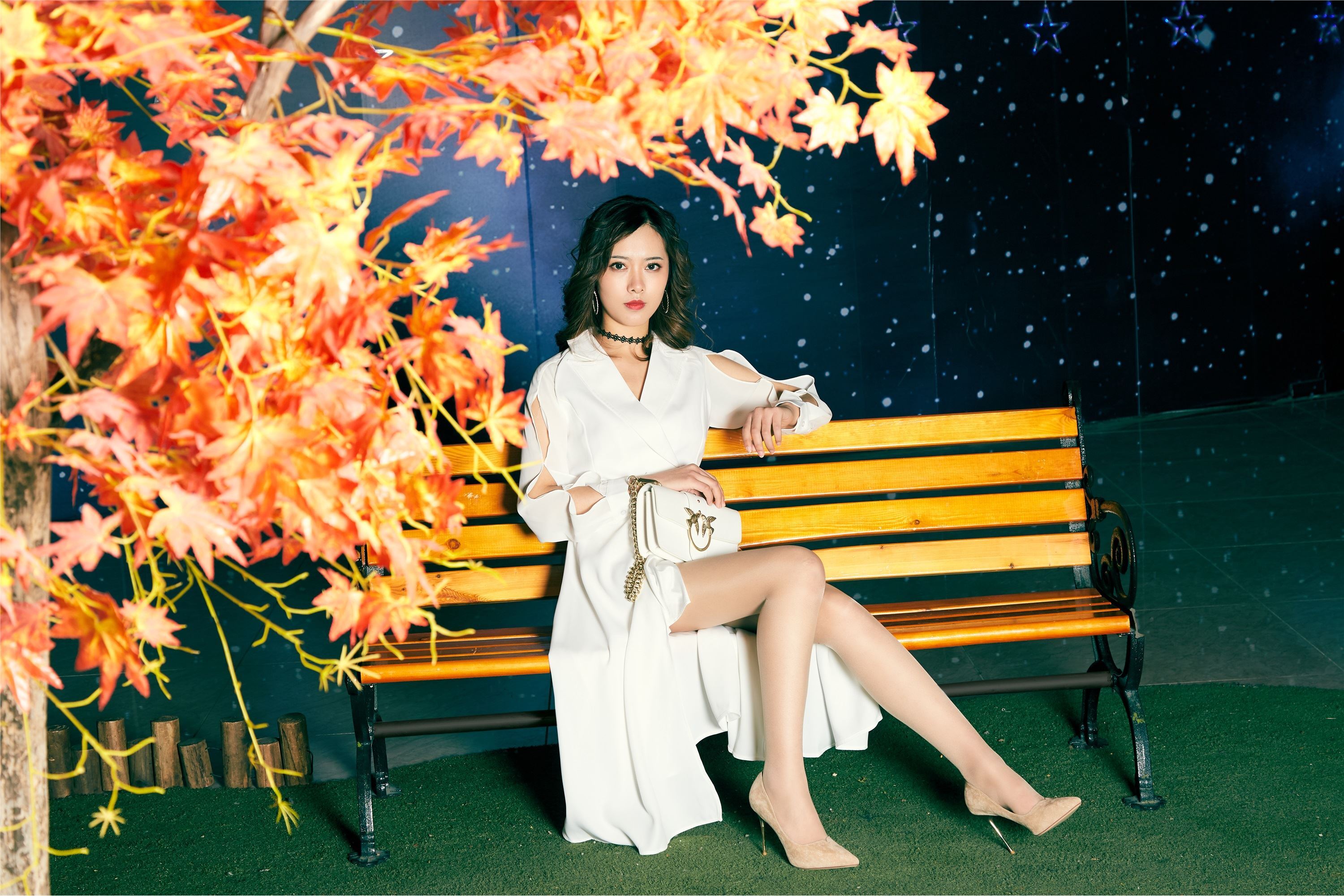 奈丝写真 NO.067 晨静-这腿，又长又直